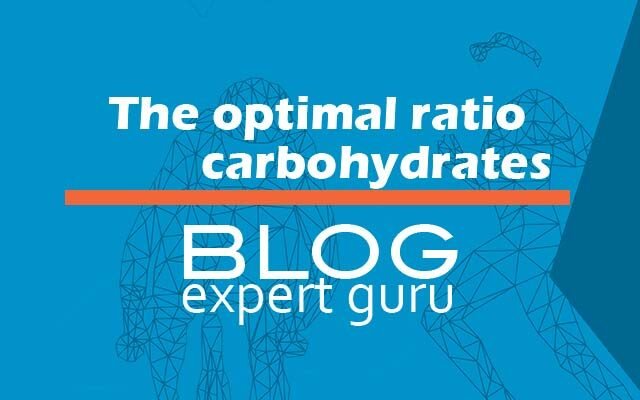 The optimal ratio of carbohydrates