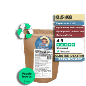 KerosineRS+ beste sportvoeding voor lopen halve of hele marathon 90g koolhydraten per uur
