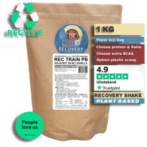 Rec Train PB vegan plant based vanille eiwitshake duursporter herstelshake
