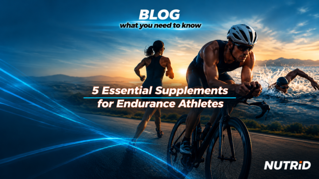 5 essentiële supplementen voor duursporters | NUTRiD Sport Nutrition 5 essentiële supplementen voor duursporters | NUTRiD Sport Nutrition